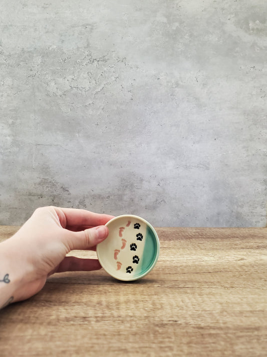 Mini Foot Print Jewelry Dish