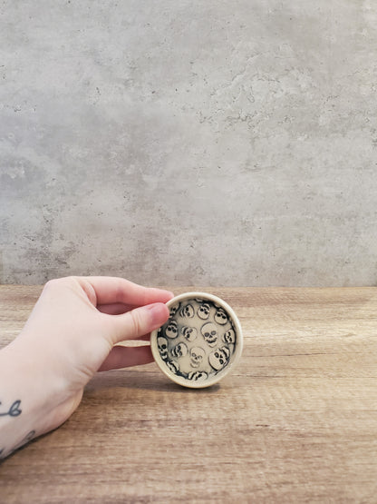 Mini Skull Jewelry Dish