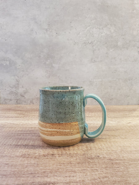 Turquoise Marble Mug