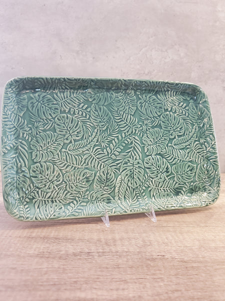 Monstera Leaf Tray and Little Bowl